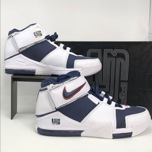 Nike Zoom Lebron 2 II Midnight Navy DR0826-100 Men’s Basketball Shoes - Size 11